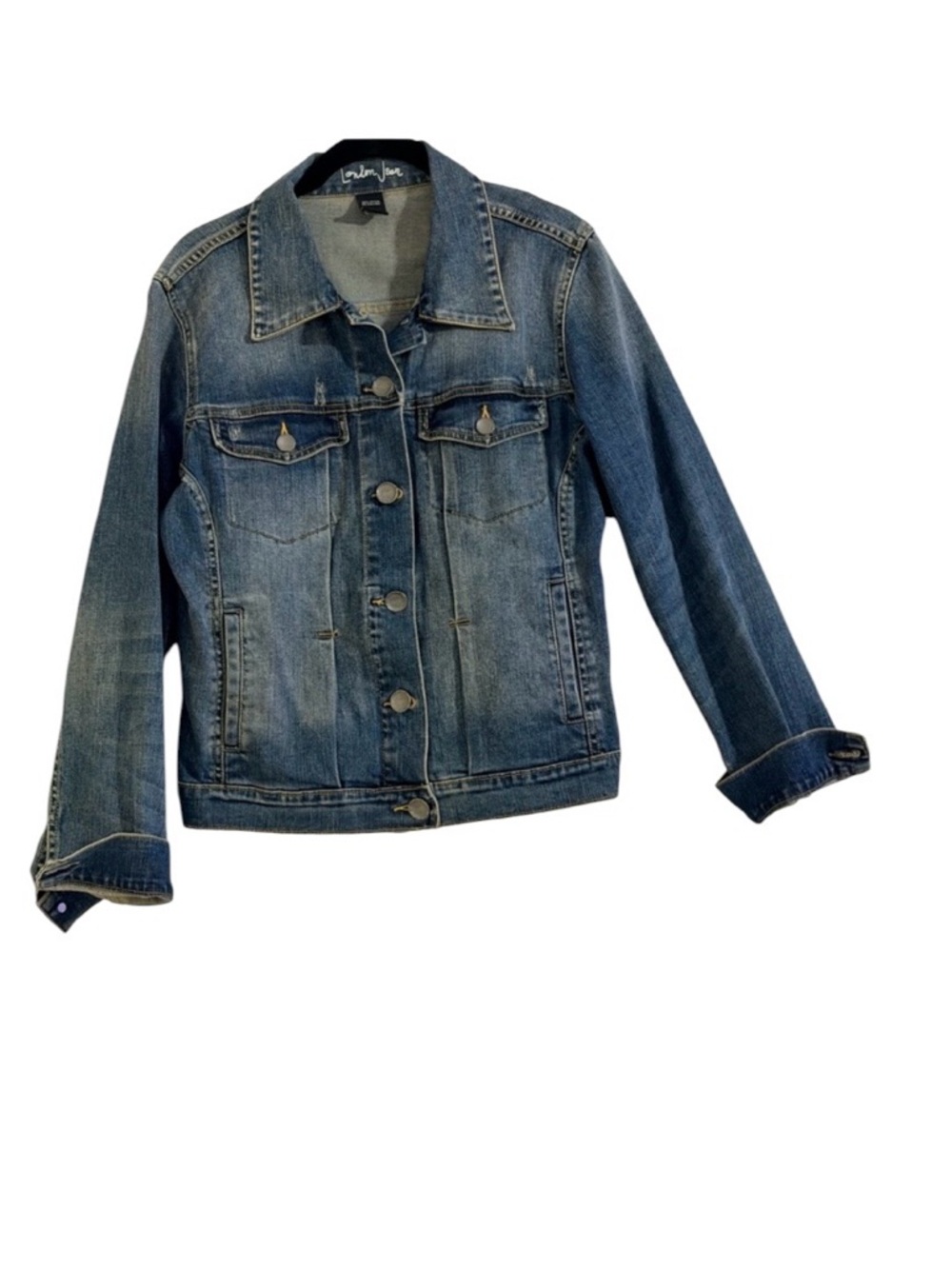 London Jean Blue Denim Jacket Size L